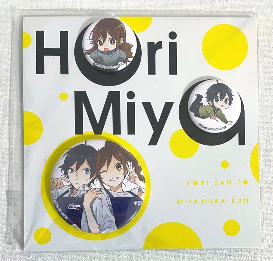 ホリミヤ 缶バッチコレクション TVアニメ「ホリミヤ -piece-」 - トレーディング場面写